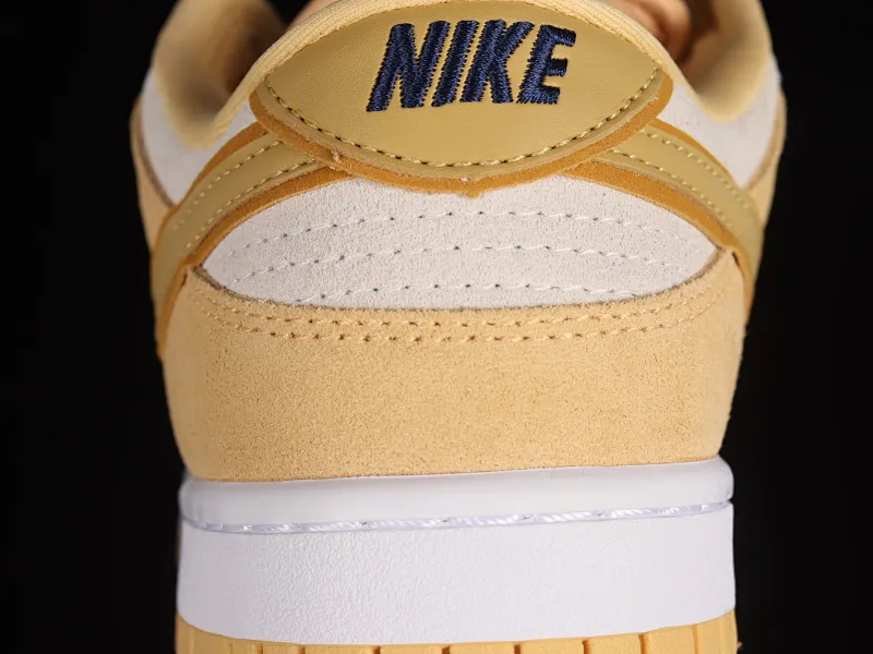 All categories Nk SB Dunk series Nk SB Dunk Low low-top sneakers Nk Dunk Low "Gold Suede" cheese pudding ice cream yellow and white SB low-top casual sports skateboard shoes DV7411-200